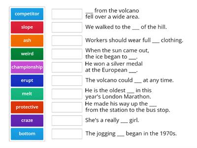 Starlight 7 (3b) Extreme outdoors. Vocabulary. 