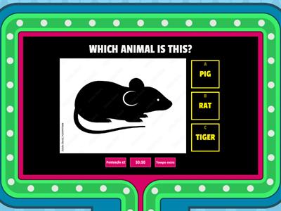 GUESS THE SHADOW - CHINESE ZODIAC MYTH