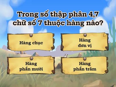 Hàng của số thập phân