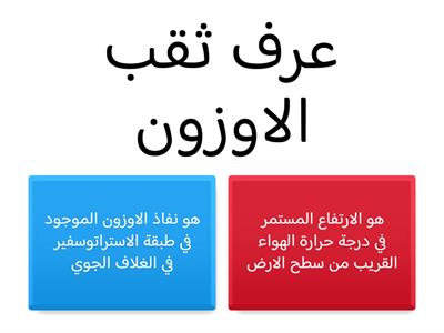 مشكلات البيئة 