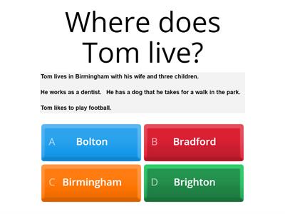 Reading Review - Assessment Entry 1