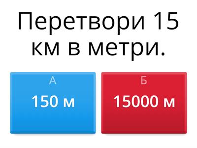 Перетворення іменованих чисел.