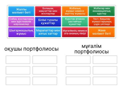 портфолио туралы