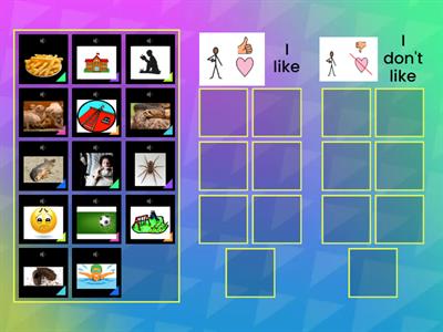 I Like, I Don't Like