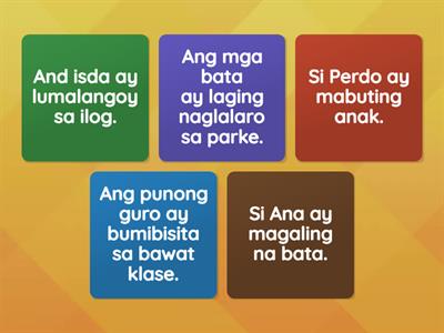 Di-karaniwang ayos at karaniwang ayos