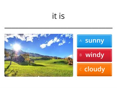 Unit 8: GOING AWAY (Weather)