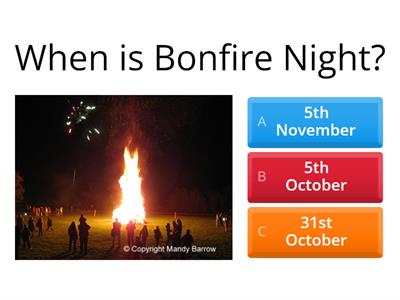 Bonfire Night Quiz