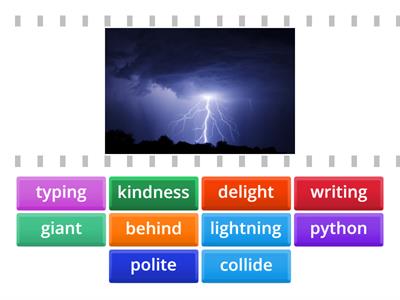 /ie/ sound 2 syllable words