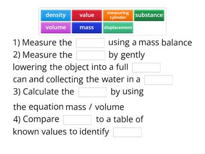 Irregular density method