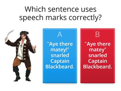 Speech marks