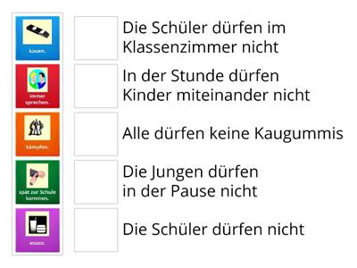 Was darf man in der Schule nicht?