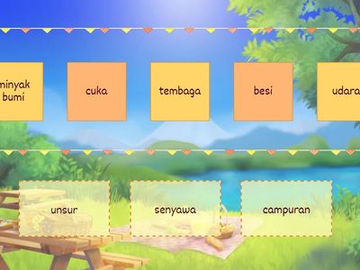 8. Sortir unsur, senyawa dan campuran