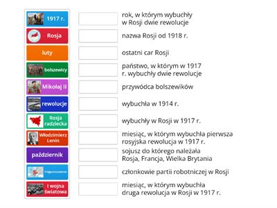 Rewolucje w Rosji podczas I wojny światowej - historia 7 GWO