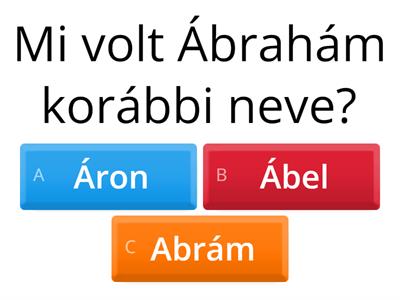 Ábrahám-ismétlés és Miért tesz próbára Isten?