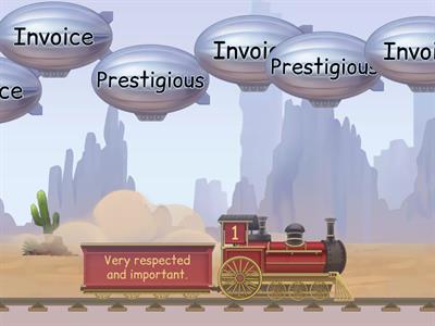 Review Vocabulary 7/10/2025 Wilbur TOEIC