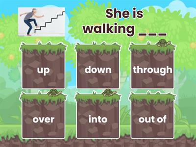 Prepositions of movement