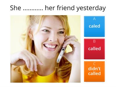 Simple past - regular verbs