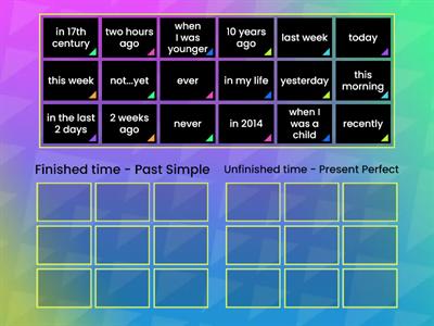 Present Perfect or  Past Simple