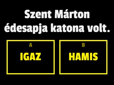 Márton-nap igaz-hamis