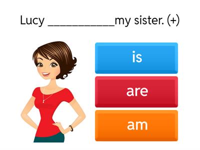 Verb TO  BE (+/-/?)