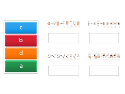 Non-verbal reasoning - changing pairs