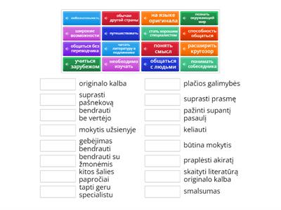 Užsienio kalbų mokymosi motyvai