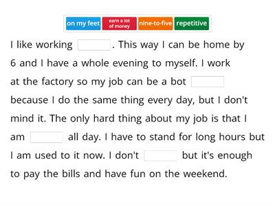 Solutions Pre Intermediate 5A. Jobs descriptions (2).