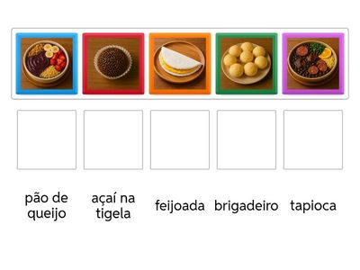 Pratos típicos do Brasil
