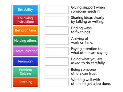 Skills in the workplace 1