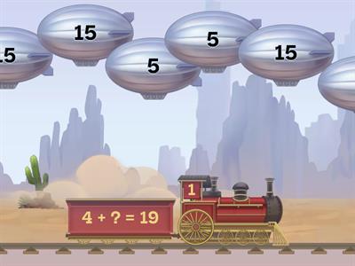 Balloon Buster: Missing Number