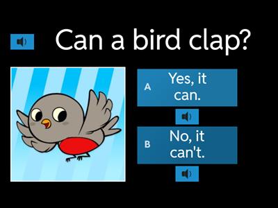 "Yes, I can"/ No, I can't