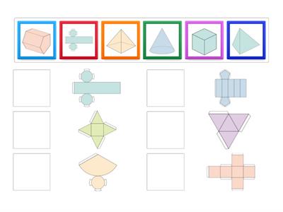  2D Shapes on the Faces of 3D Shapes