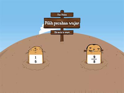 Tahun 3: Pecahan wajar