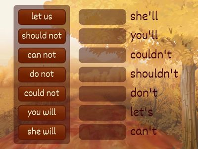 3rd Grade Contractions