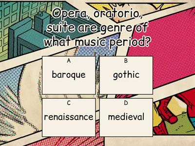 MULTIPLE CHOICE (MUSIC)