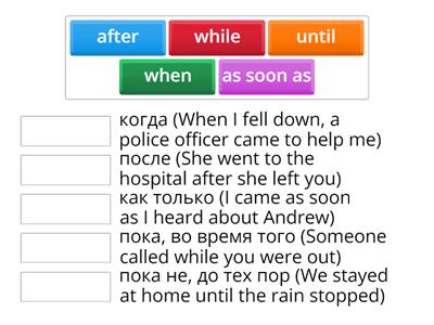 Spotlight 7 Sequence of events