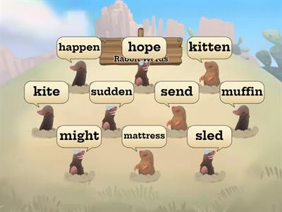 Rabbit Word Syllable Division