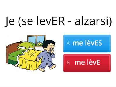 Verbi che finiscono in -ER