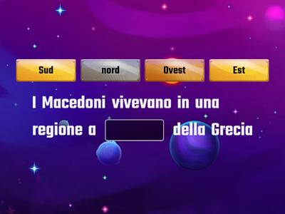 I MACEDONI 5° elementare