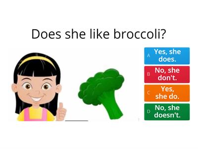 Does She/He Like....? 