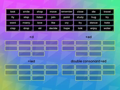 Regular verbs (Past Simple)