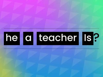  to be questions order