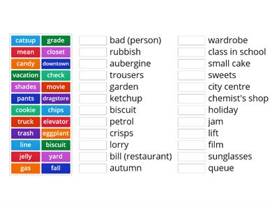 American English vs British English