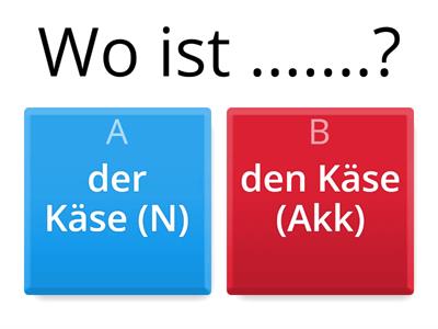 A1/L6 Nominativ oder Akkusativ? A1 Kapitel 6