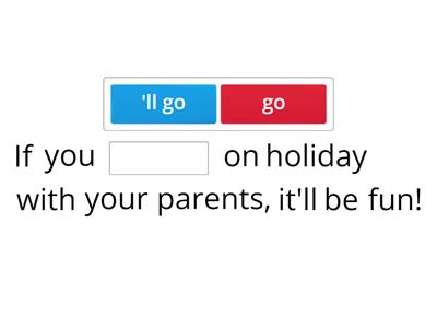 First and Second Conditional