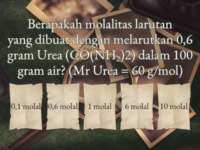 Latihan Soal Pilihan Ganda