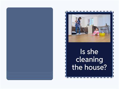 Present Continuous Yes/ no questions