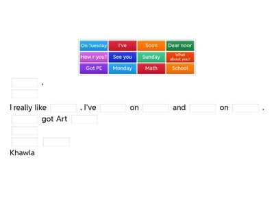 Writing email Grade 2