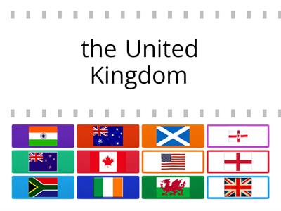 Flags of English-speaking countries