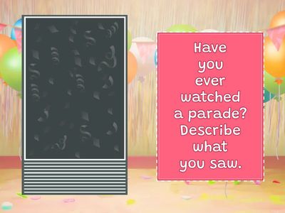 Own it! 3 Unit 7.1 Questions about festivals